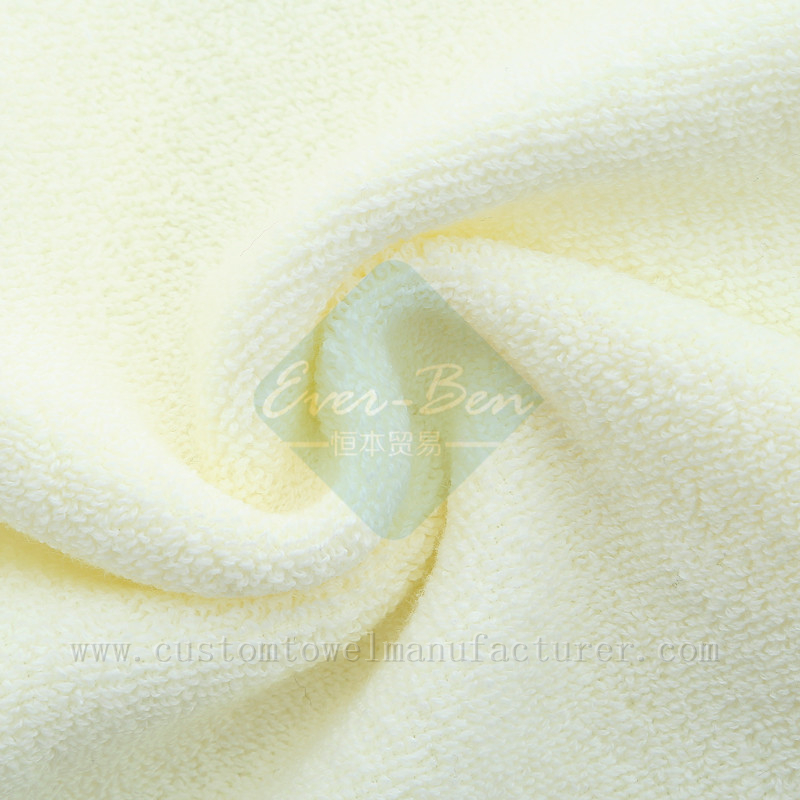 China Custom yellow bath towels Producer Promotional Cotton Hand Towels Gift Wholesale Exporter for Germany France Italy Australia Middle-East USA